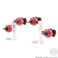 ジークアクスより「赤いガンダム」が食玩“ガンダム コンバージ”に出撃！ビットは4基付属、シャアとシュウジ運用時をそれぞれ再現可能