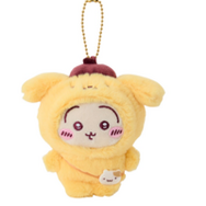 「ちいかわ」×「サンリオキャラクターズ」ペア同士がそれぞれになりきる!“ふわっふわもこもこ”衣装を纏った「うさぎ&ポムポムプリン」など新作グッズ多数