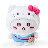 「ちいかわ」×「サンリオキャラクターズ」ペア同士がそれぞれになりきる!“ふわっふわもこもこ”衣装を纏った「うさぎ&ポムポムプリン」など新作グッズ多数