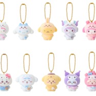 「ちいかわ」×「サンリオキャラクターズ」ペア同士がそれぞれになりきる!“ふわっふわもこもこ”衣装を纏った「うさぎ&ポムポムプリン」など新作グッズ多数