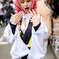 甘露寺蜜璃「鬼滅の刃」/シングルマザーまる(X:@rF0o7tBTQVEbPik)