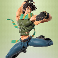 「ジョジョ」の象徴的ポーズと力強い筋肉を両立！「ジョセフ・ジョースター」がアクションフィギュア化ーワイヤー入りマフラーで流れるような動きを演出