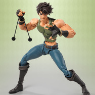 「ジョジョ」の象徴的ポーズと力強い筋肉を両立！「ジョセフ・ジョースター」がアクションフィギュア化ーワイヤー入りマフラーで流れるような動きを演出