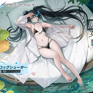 思わず太ももに目が釘付け！『アズレン』×「ブラック★ロックシューター」コラボキャラ&水着の追加衣装がお披露目