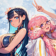 またムチムチだ！！『Stellar Blade』『NIKKE』SHIFT UP新作のキャライラストが公開―セクシー衣装身に纏う黒髪美女やもこもこピンク眼鏡美少女