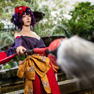 葛飾北斎『Fate/Grand Order』／四巫日モミ（X：@momihi__44、Instagram：momihi__444）