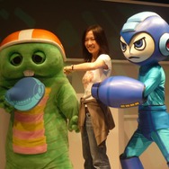 【TGS 2010】メガマンとガチャピンが夢のコラボ、その名はメガピン