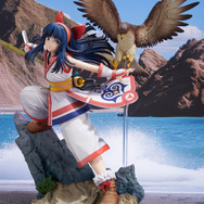 サムスピ屈指の美少女戦士「ナコルル」がフィギュア化！宝刀・チチウシ構える姿を再現、ダイナミックに翼広げる「ママハハ」も付属