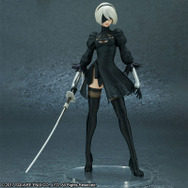 放熱スカートを外すと太ももが露に！『ニーア オートマタ』より「2B」フィギュアDX版が再受注開始ー差し替えパーツで多彩なディスプレイを楽しめる