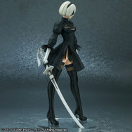 放熱スカートを外すと太ももが露に！『ニーア オートマタ』より「2B」フィギュアDX版が再受注開始ー差し替えパーツで多彩なディスプレイを楽しめる