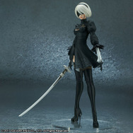 放熱スカートを外すと太ももが露に！『ニーア オートマタ』より「2B」フィギュアDX版が再受注開始ー差し替えパーツで多彩なディスプレイを楽しめる