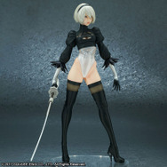 放熱スカートを外すと太ももが露に！『ニーア オートマタ』より「2B」フィギュアDX版が再受注開始ー差し替えパーツで多彩なディスプレイを楽しめる