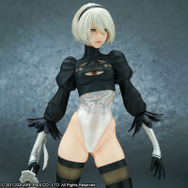 放熱スカートを外すと太ももが露に！『ニーア オートマタ』より「2B」フィギュアDX版が再受注開始ー差し替えパーツで多彩なディスプレイを楽しめる