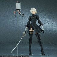 放熱スカートを外すと太ももが露に！『ニーア オートマタ』より「2B」フィギュアDX版が再受注開始ー差し替えパーツで多彩なディスプレイを楽しめる