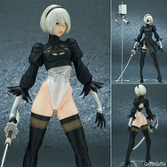 放熱スカートを外すと太ももが露に！『ニーア オートマタ』より「2B」フィギュアDX版が再受注開始ー差し替えパーツで多彩なディスプレイを楽しめる