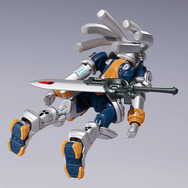 『スパロボ』や『A.C.E.』でも印象的な「キングゲイナー」がプラモデル化！主力武装「チェンガン」は2種類の刃パーツが付属