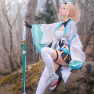 しほな（X：@shihonana_）、撮影：こへ（X：@Kohe_portrait）