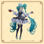 「初音ミク」グッスマくじの“めがね×カフェ”が可愛い過ぎ！フィギュアや描き下ろしイラストを使用したグッズが盛り沢山