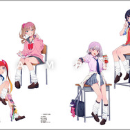 表紙カバーは宝多六花、南夢芽ら7人の水着姿を描き下ろし！「グリッドマン ユニバース」ヒロインの最新イラスト200点以上を集めた書籍が新発売