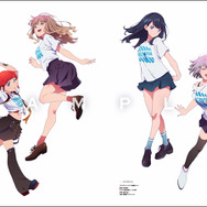 表紙カバーは宝多六花、南夢芽ら7人の水着姿を描き下ろし！「グリッドマン ユニバース」ヒロインの最新イラスト200点以上を集めた書籍が新発売