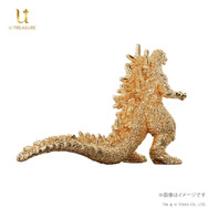 約1cmサイズ金製「ゴジラ-1.0」ミニフィギュアのクオリティが凄い！劇中で使用した3Dデータを元に、職人が躍動感と美しさを表現