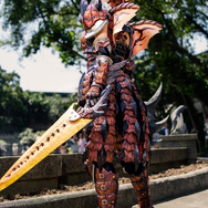 リオレウス装備『モンスターハンター』／七星めろん（X：@nanasemeron）