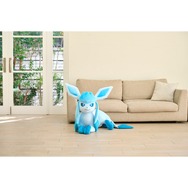 意外とデカい…！ 『ポケモン』等身大のイーブイフレンズぬいぐるみ第3弾が受付開始―今回はリーフィア、グレイシア、ニンフィアの3種類