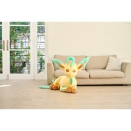 意外とデカい…！ 『ポケモン』等身大のイーブイフレンズぬいぐるみ第3弾が受付開始―今回はリーフィア、グレイシア、ニンフィアの3種類