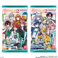 「カラフルピーチ」新作ウエハースが販売中！全種オリジナルイラストを使用、集合カードは豪華な金色箔押し