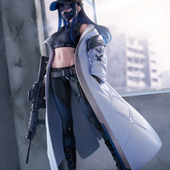 『ブルアカ』「サオリ」フィギュアが最高にクール！しなやかな肉体に特徴的なコート、メカニカルなマスクなども完全再現