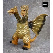 “第3次怪獣ブーム”の「ゴジラソフビ」が令和に復刻！キングギドラは3本それぞれの首と頭が可動し、表情豊かにポージング可能