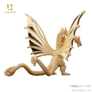 映画「ゴジラVSキングギドラ」より「キングギドラ」が“金”で立体化ー職人が複雑なフォルムを約1cmサイズで再現【予約締切間近】