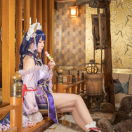 雷電将軍（メイド服）／じゅん（X：@Jyn_tw）、撮影：葉（X：@you_denisan）