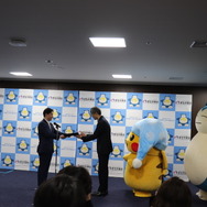 ピカチュウ&カビゴンが厚生労働大臣に表敬訪問！『ポケモンスリープ』“睡眠応援大使”に就任―株ポケ・宇都宮COOも登壇