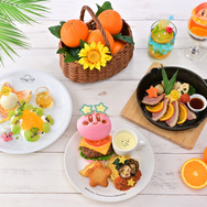 「カービィカフェ」甘ずっぱい“オレンジ”を使った夏限定メニューが美味しそう！7月2日から開催