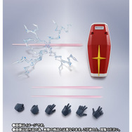 シンプルなシルエットはそのままに…ジークアクスの「ガンダム」がMETAL ROBOT魂に顕現！