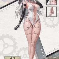 2Bだけじゃない…A2の水着衣装もムチムチセクシー！『勝利の女神：NIKKE』×『ニーア』コラボ復刻の新コスチュームが指揮官を惑わす