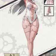 2Bだけじゃない…A2の水着衣装もムチムチセクシー！『勝利の女神：NIKKE』×『ニーア』コラボ復刻の新コスチュームが指揮官を惑わす