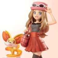 『ポケモンX・Y』並べて飾りたい「セレナ」「カルム」1/8スケールフィギュアが予約受付中！それぞれにフォッコ、ケロマツが付属
