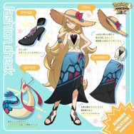 『ポケモン』シロナ、フウロの“夏ファッション”が可愛すぎる！海を楽しむ開放的な姿にトレーナーたちメロメロ