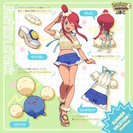 『ポケモン』シロナ、フウロの“夏ファッション”が可愛すぎる！海を楽しむ開放的な姿にトレーナーたちメロメロ