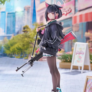 『ブルアカ』より「カズサ」 1/7スケールフィギュアが予約受付開始！クールな立ち姿と可愛さの絶妙なバランスを表現