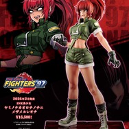 『KOF』より「覚醒レオナ」が立体化！山下しゅんや氏の描きおろし、狂気の表情や深紅の髪などただならぬ雰囲気に
