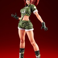 『KOF』より「覚醒レオナ」が立体化！山下しゅんや氏の描きおろし、狂気の表情や深紅の髪などただならぬ雰囲気に