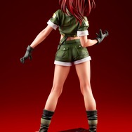 『KOF』より「覚醒レオナ」が立体化！山下しゅんや氏の描きおろし、狂気の表情や深紅の髪などただならぬ雰囲気に