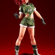 『KOF』より「覚醒レオナ」が立体化！山下しゅんや氏の描きおろし、狂気の表情や深紅の髪などただならぬ雰囲気に