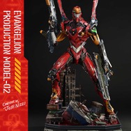 約27万円も納得！ハリウッドデザイナーの手がける「エヴァンゲリオン2号機」 ハイエンドスタチューが最高にメカニカル