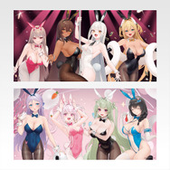 バニーだらけの『勝利の女神：NIKKE』新作一番くじ発売！目玉は“背中で魅せる”フィギュア、“リップデザイン付き”チャームにもドキッ