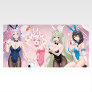 バニーだらけの『勝利の女神：NIKKE』新作一番くじ発売！目玉は“背中で魅せる”フィギュア、“リップデザイン付き”チャームにもドキッ