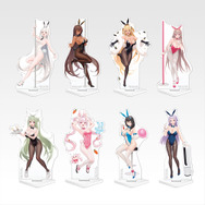 バニーだらけの『勝利の女神：NIKKE』新作一番くじ発売！目玉は“背中で魅せる”フィギュア、“リップデザイン付き”チャームにもドキッ